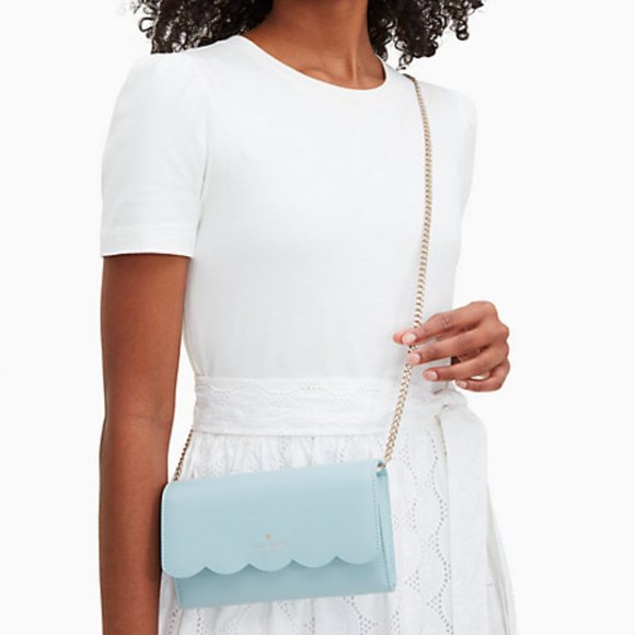 ♠️ Kate Spade Cloudmist Gemma Wallet On a Chain - Picture 4 of 5